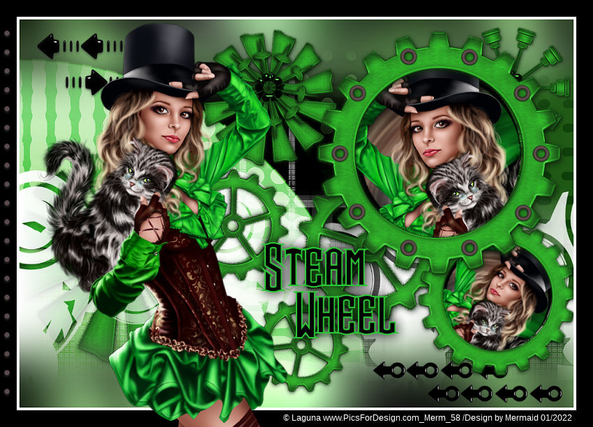 Steam Wheel by Raven